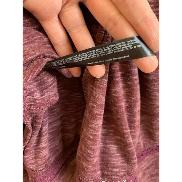 Anthropologie Saturday Sunday Tunic Dress Cowl Neck Long Sleeve Crochet Size L - Picture 13 of 16